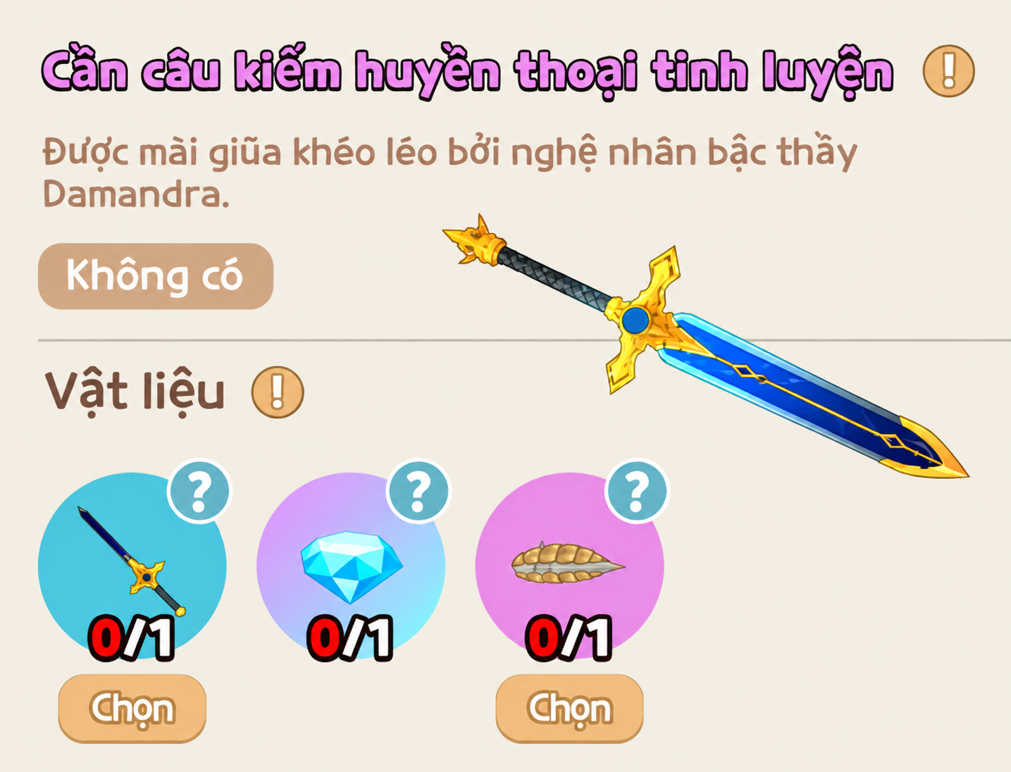 Cần Kiếm Lv2